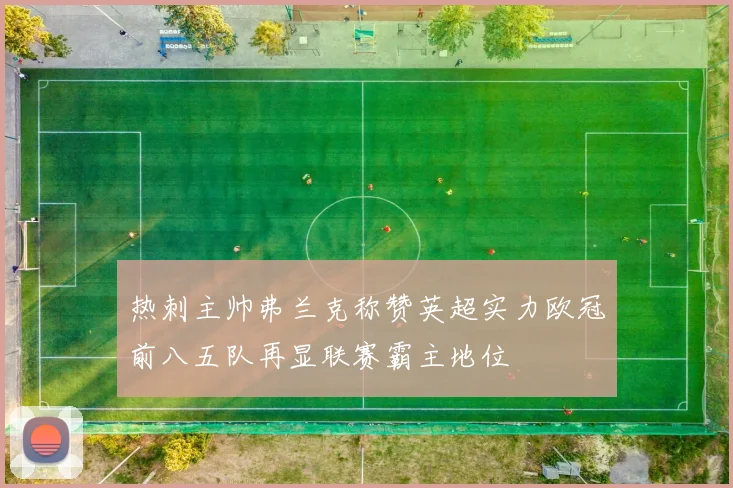 热刺主帅弗兰克称赞英超实力欧冠前八五队再显联赛霸主地位
