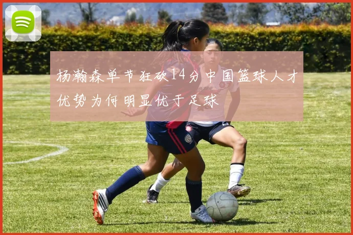 杨瀚森单节狂砍14分中国篮球人才优势为何明显优于足球